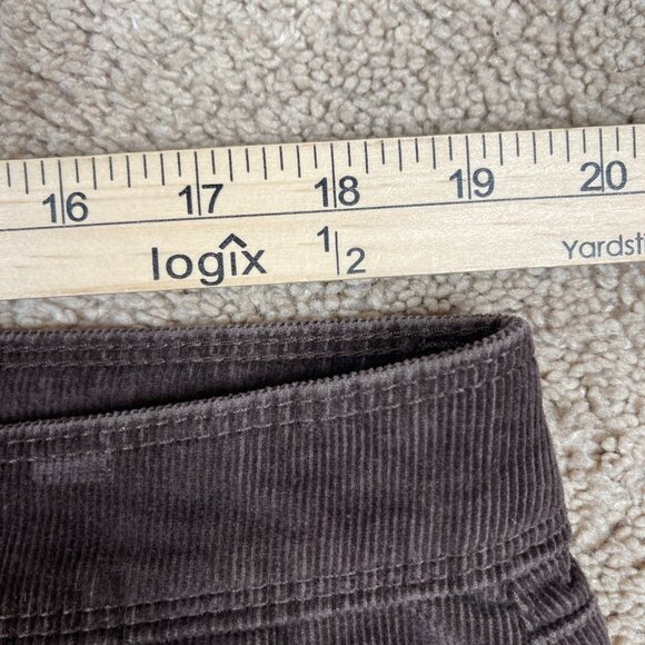 Gap Skirt Womens 18/34 Brown Corduroy 5 Pocket Mini Academia Country Preppy Fall - Picture 5 of 6